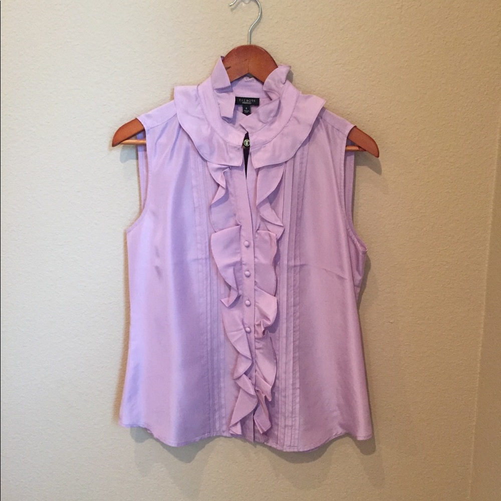 Beautiful 100% silk top from Talbots